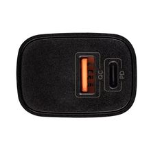 Carregador de Tomada Preto / Carregador Turbo Bivolt com Cabo Tipo C