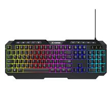 Teclado Gamer Multimidia Shortcut LED ABNT2 Membrana 100%