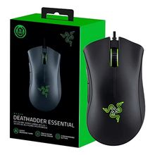 Mouse Gamer Razer DeathAdder Essential 6400DPI 5 Botões USB