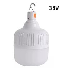 Lâmpada De Led Bulbo Recarregavel Portatil Camping Pesca 38w