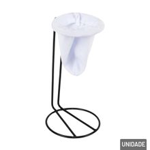 Coador de Café Pano 15cm com Suporte Metal - Tudo em Caixa