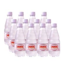 ÁGUA MINERAL COM GÁS PRATA COM ROSCA 300ML PACK C/6UNID