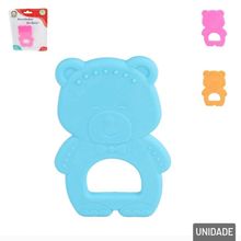 Mordedor Para Bebê 10cm Urso Color - Tudo em Caixa
