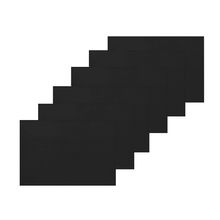 Jogo Americano Preto Lugar Dupla Face Bistro Restaurante 10un