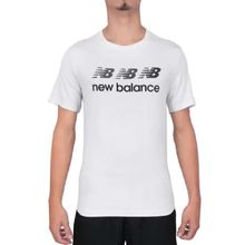 Camiseta New Balance Active Graphic Masculino - Branco