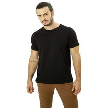 Camiseta Masculina Algodão Premium Pima Ixória Preta