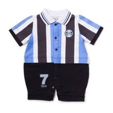 Macacão Bebê Grêmio Uniforme Campo Oficial