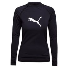 Camisa Térmica Puma UV50+ Manga Longa Feminina - Preto