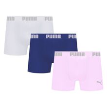 Kit 3 Cuecas Puma Boxer Sem Costura Masculina