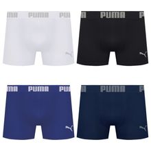 Kit 4 Cuecas Puma Boxer Sem Costura Masculina
