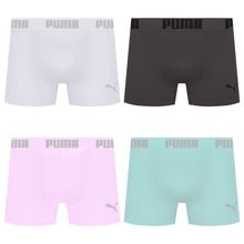 Kit 4 Cuecas Puma Boxer Sem Costura Masculina