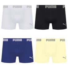 Kit 4 Cuecas Puma Boxer Sem Costura Masculina