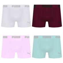 Kit 4 Cuecas Puma Boxer Sem Costura Masculina
