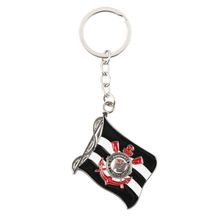 Chaveiro Bandeira Time 5cm - Corinthians