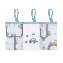 Paninho De Boca Bordado Carros Soft C/Prendedor De Chupeta