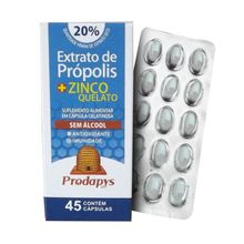Extrato de Própolis C/Zinco 45Caps - Prodapys
