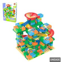 Blocos de Montar 221 Peças Pista Labirinto - Tudo em Caixa