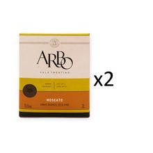 Kit Vinho Arbo Moscato Branco Seco Bag In Box 3L 2uni