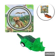 Quebra Cabeça 9 Pçs e 1 Dino Movida a Corda - Tudo em Caixa