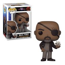 Funko Pop The Marvels 1253 Nick Fury C/ Flerkitten
