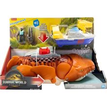 Imaginext Jurassic World Perseguição Mosassauro C Som Mattel