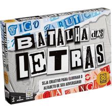 Jogo De Tabuleiro  Batalha Das Letras - Grow 3204