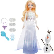 Boneca Elsa Frozen + Olaf Disney Aventuras Mattel - HYH10