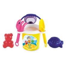 Balde De Praia Diversão Na Areia Tateti Sortido - 3004