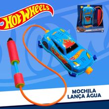 Jato D'agua Mochila Lança Água Hot Wheels Toyng 56165