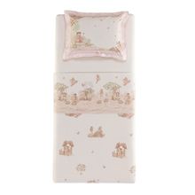 Jogo Cama Infantil Solteirão 3Pcs 200 Fios Jardim Karsten