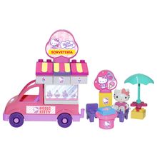 Blocos de Montar Hello Kitty Sorveteria 0538 - Monte Líbano