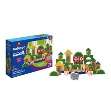 Brincando de Engenheiro Selva 70pçs 5460.9   - Xalingo
