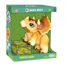 Dinossauro Tricetatops Jurassic World Dino Baby 1462 Pupee
