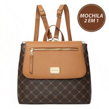 Bolsa Mochila 2em1 Feminina Rafitthy 28.16128 Monograma