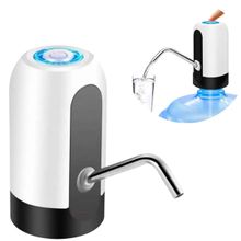 Bomba Elétrica Recarregável USB para Galão de Água Portátil Automática 360º