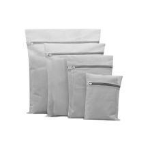 Kit 04 Saco para Lavar Roupa com Zíper Protege as Roupas