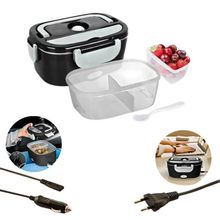 Marmita Elétrica Preta Bivolt e 12v 40w Aquecimento Rápido