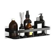 Prateleira Preta Organizadora para Banheiro ou Cozinha