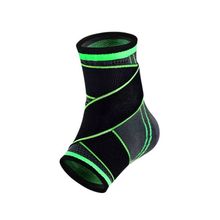 Tornozeleira Ortopédica Elástica Alta Compressão Ajustável