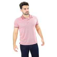 Camiseta Masculina Gola Polo Branco Bordô Prime Furta-cor Viscose Luxo