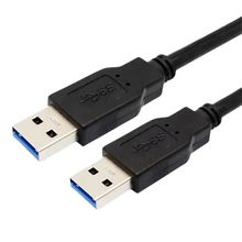 Cabo Usb 3.0 Macho Para Usb 3.0 Macho 1 Metro Cor Preto