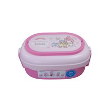 Kit Lancheira Infantil My Melody Dupla Camada com Alça e Talher 1600ml