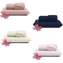 Kit Jogo de Cama Lençol Solteiro Pratik 2 Peças com 4 Un. Cores 1 - 100% Poliéster