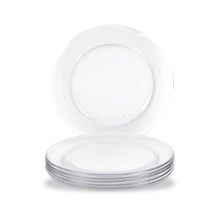 Jogo 4 Pratos Raso Gourmet Astral 26cm Marinex Santa Marina