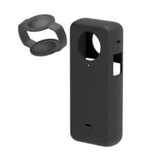 Capa de Silicone com Proteção de Lentes para Câmera Insta360 X3