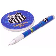 Kit Bloco de anotações com caneta Roller Santos-C1610-4-B