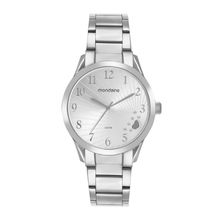 Relogio Mondaine Feminino Ref: 99765l0mvne1 Coração Prateado