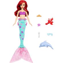Boneca Ariel Princesa Sereia Com Pet Mattel - JFC39