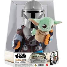 Pelúcia Star Wars Mandalorian Baby Yoda Com Som Mattel