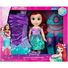 Boneca Ariel + Fantasia Sapato e Acessórios Multikids BR2331